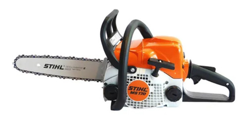 Motosserra Stihl Ms170 A Gasolina 30,1cc Com Sabre De 12 Pol