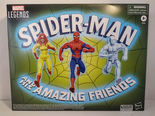 Marvel Legends 3 Pack Spider-man And His Amazing Friends 