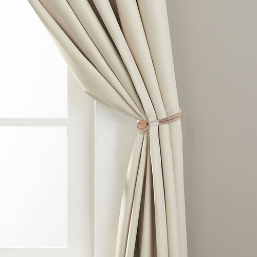2 Alzapaños Magnéticos Para Cortinas, Elegantes, Estilo Dr.