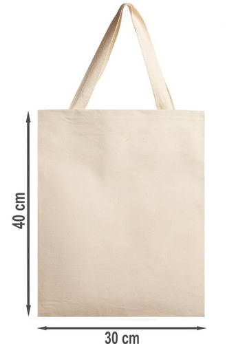 30 Sacolas Ecológicas 30x40(ecobag)tecido Algodão Cru Lisa.