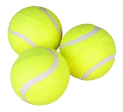 Pack 3 Pelotas De Tenis  - Formato Bolsa