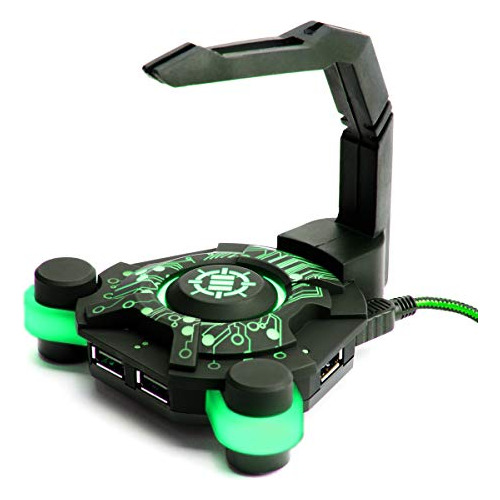 Enhance Led Gaming Mouse Bungee Cord Holder Con 4 Jmqru