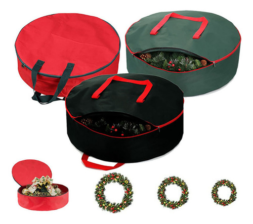 Bolsa Para Árbol De Navidad, De Tela Oxford, Plegable, Decor