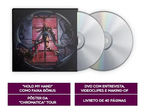 洋楽 LADY GAGA CHROMATICA JAPAN TOUR EDITION Lady Gaga - Cd Box Chromatica (japan Tour Edition) Cd + Dvd