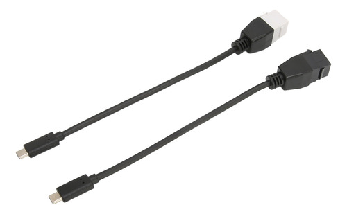Cable De Extensión Tipo C, 2 Piezas A Conector Hembra A Hemb