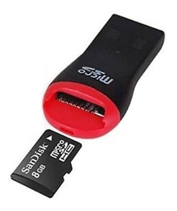 Adaptador Lector De Memoria Micro Sd Usb Tipo Pendrive