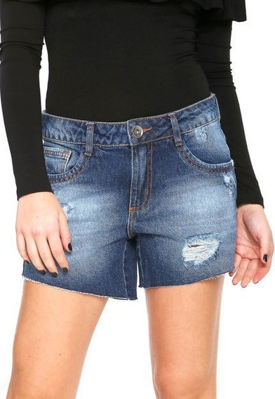 shorts jeans feminino larguinho