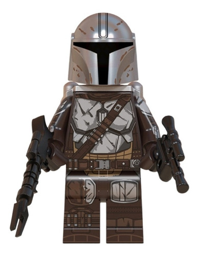 Imagen 2 de 8 de Pack Figuras Star Wars Mandalorian Baby Yoda Droides