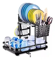 Comprar Organizador Y Escurridor Platos Loza Cubiertos Seca Platos