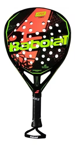 juego Transitorio dedo Raqueta de pádel Babolat Viper Carbon 2018 color negro/rojo/amarillo flúor  | MercadoLibre