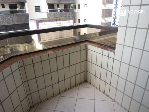 Apartamento Com 1 Dormitório À Venda, 56 M² Por R$ 170.000,00 - Vila Guilhermina - Praia Grande/sp - Ap8062