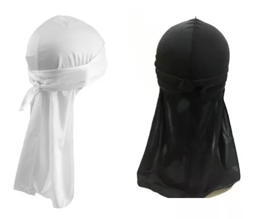 TOUCA DURAG PARA WAVES E PROTEGER TRANÇA BANDANA ANTI FRIZZ