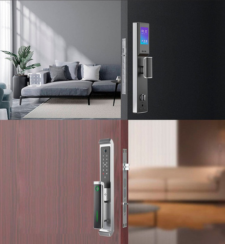 Cerradura Genérica Negro Smart Ttlock Bluetooth Negro