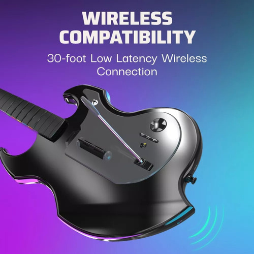 Guitarra S/ Fio Rock Band Pdp Riffmaster Xbox One, X|s, Pc