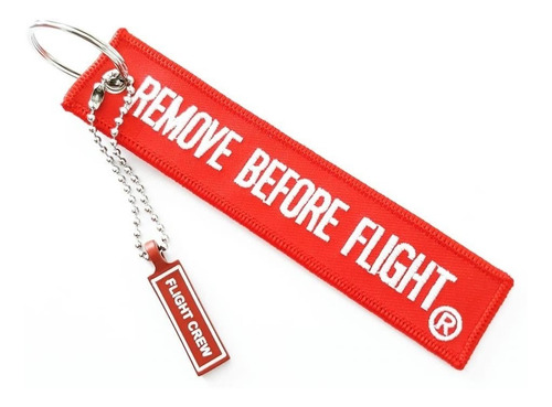 Llavero  Remove Before Flight ® & Pendulo Flight Crew