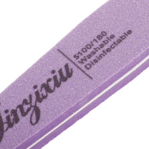 10 Limas De Uñas Con Forma De Minibloque, Esponja Para El Cu
