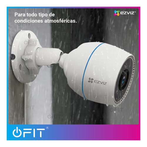 Imagen 5 de 8 de Camara Seguridad Wifi Ezviz C3tn 2mpx Vision Color 24hs