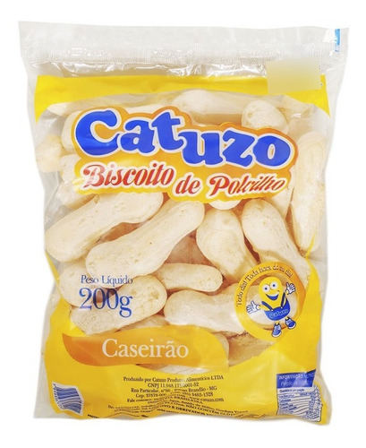 Biscoito Polvilho C/ Farinha De Milho Catuzo 200g