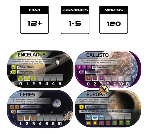 Terraforming Mars Colonias Juego De Mesa En Español