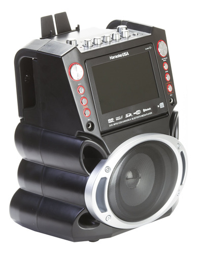Karaoke System Karaoke Usa Gf845 W/ 2 Microphones 7 Display