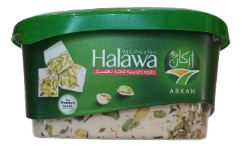 Halawa Dulce De Sesamo Con Pistachos 375g Arkan