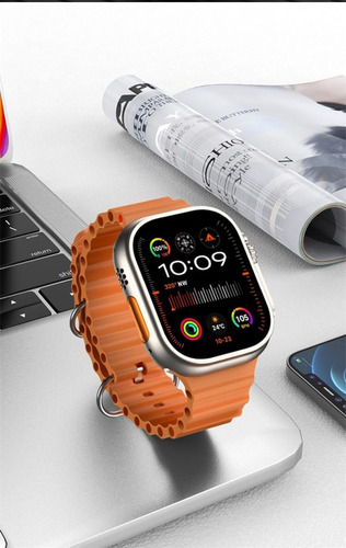 Reloj Smartwatch S8 Ultra Max Bluetooth Naranja Premium