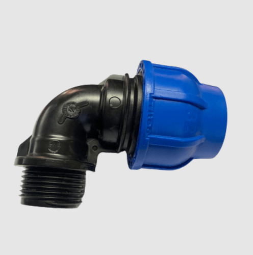 Codo Compresion He 63 X 2 Hdpe