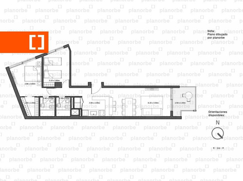 Venta De Apartamento Obra Construcción 2 Dormitorios En Villa Biarritz, Gala Trend Unidad 901