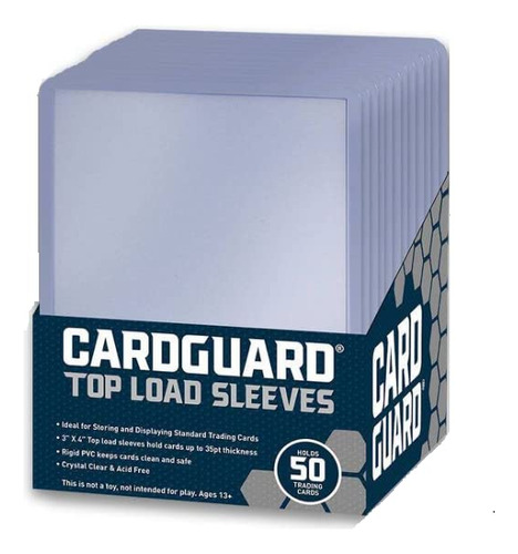 Cardguard Cardguard - Fundas Para Tarjetas De Carga Superior