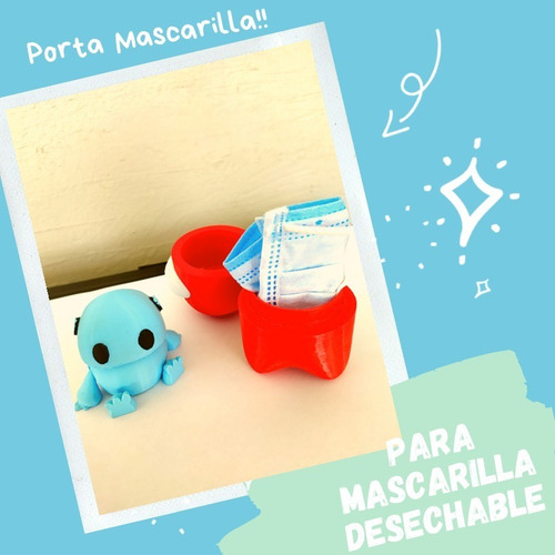 Imagen 3 de 6 de Porta Mascarillas Among Us - Guarda Mascarilla - Protector
