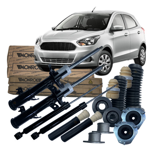 Kit Amortecedor Dianteiro Traseiro Original Ford New Ka 2019