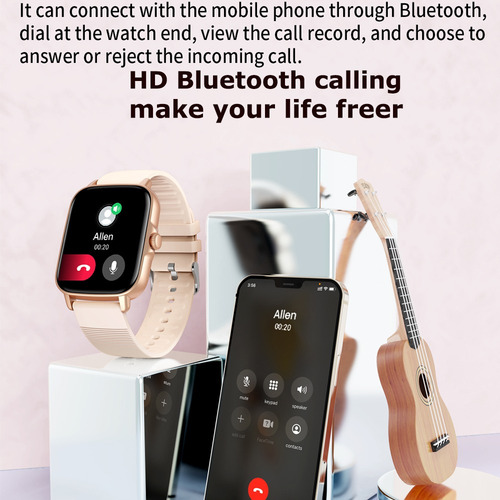 Reloj Inteligente Bluetooth Llamada Impermeable Reloj Inteli