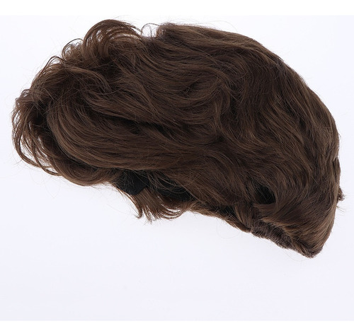 Hombres Chicos Estilo Coreano Corto Corto Cabello Castaño