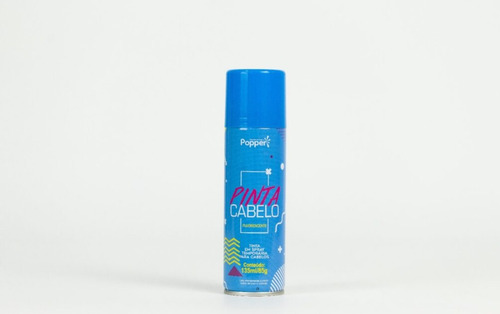 Tinta Spray Para Cabelo Azul Fluorescente 135ml Lavável