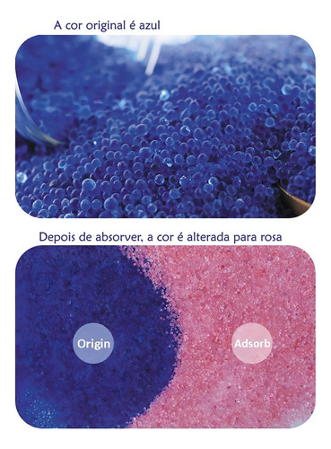 El mejor gel de sílice azul, 1 kg (4 a 8 mm) de primera calidad