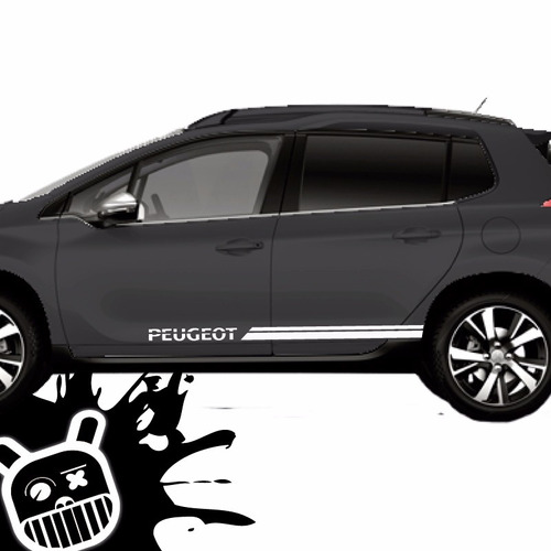 Calco, Ploteo Decorativo Lateral Slash Peugeot 2008 !