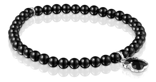 Pulsera De Plata Y Ónix Icon Color Tous Color Negro