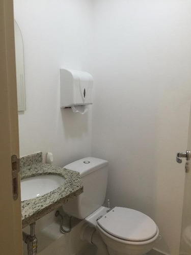 Imagem 5 de 26 de Sala Comercial À Venda, Brooklin, 53m ... 2 Banheiros , Recepção , 1 Vaga Coberta E Ótima Localização - Sa0143