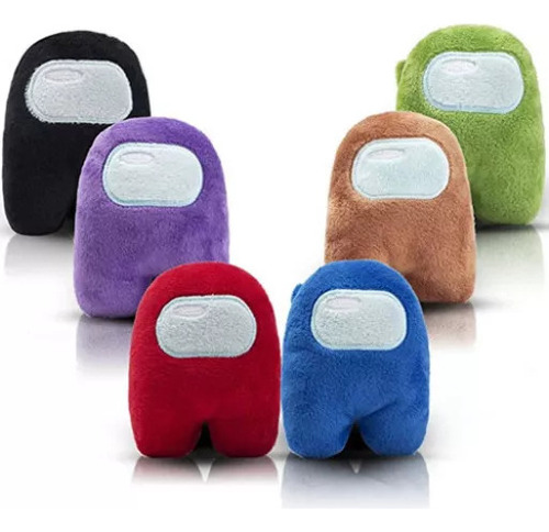 - Set De 12 Modelos De Peluche Among Us