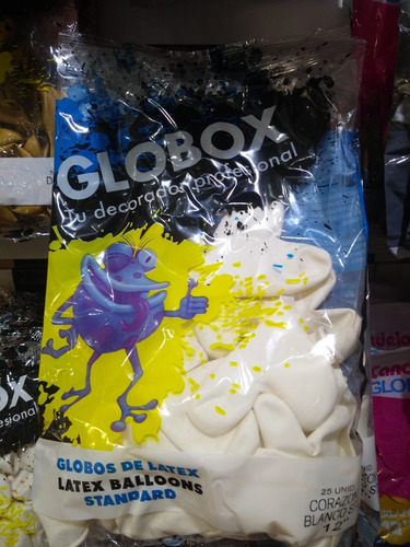 Globos Corazón Latex X 25 Un. Calidad Decoración Premium