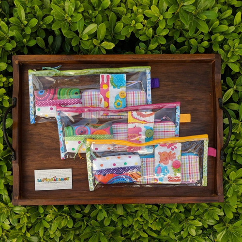 Set Estuche Pañuelos Tarjetero Iman Regalo