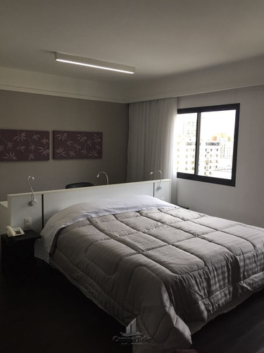 Imagem 1 de 15 de Flat Mobiliado Moema 1 Dormitório Locação 35m2 - Fl021-2