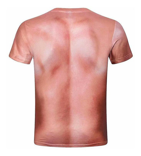 Camisetas Hombre Copper Camiseta 3d Novelty Muscles Print l 