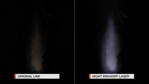 Imagen 5 de 10 de Lamparas H7 12v 55w Osram Night Breaker Laser 150% + Luz New