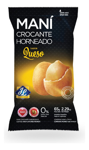 Mani Crocante Queso *65g Jl