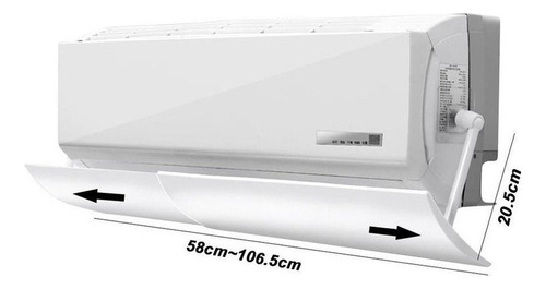 Z 104cm Tapa Deflectora Viento Universal P Aire