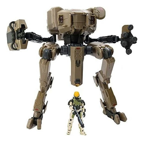 Muñeco Figura Acción World Of Halo Deluxe Figure - Unsc 