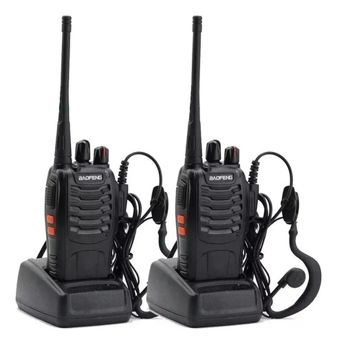 2 Handys Wlkie Talkie Radio Seguridad Comunicacion Rango 4km