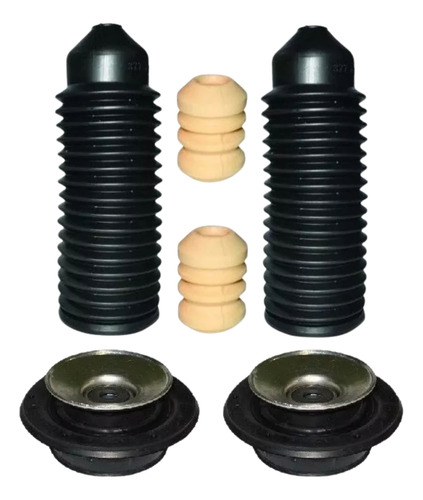 Kit Coxim Coifa Batente Dianteiro Gol Parati Saveiro G3 G4
