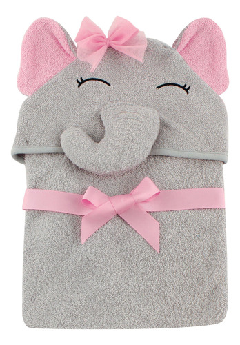 Toalla Con Capucha Para Bebé De Algodón Animal Elefante Bonito